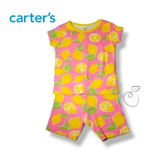 CARTER'S INFANT GIRL'S SHORTS SET BUNDLE PINK 12 MOS - Picture 11 of 14